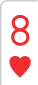 8 of Hearts 8 of Hearts